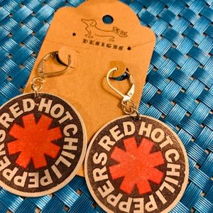🦋Brand new red hot chili Pepper earrings